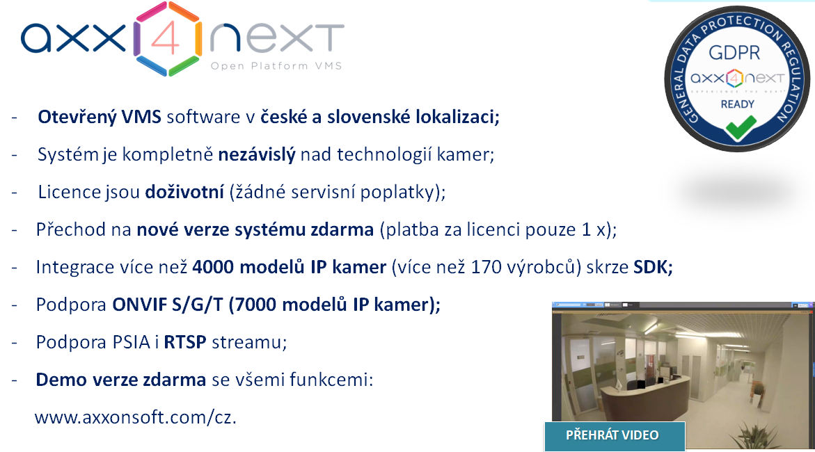 Axxon ONE Enterprise -   Počítání objektů v obraze na základě [AI] NN