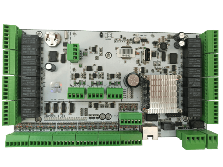 NODER EE12 Ethernet KONTROLÉR přístupového systému