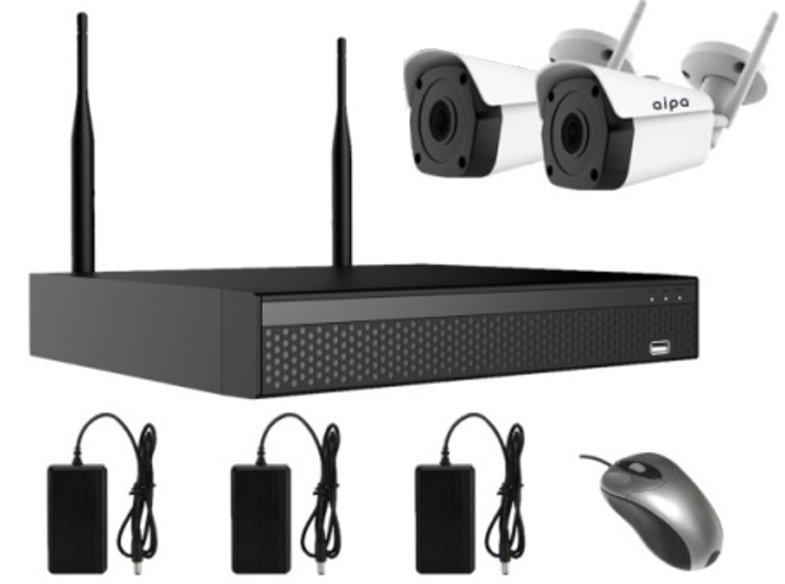 AI-NK2-T50L3W-0360-V2 Sada WiFi kamerového systému 5.0 Mpix.