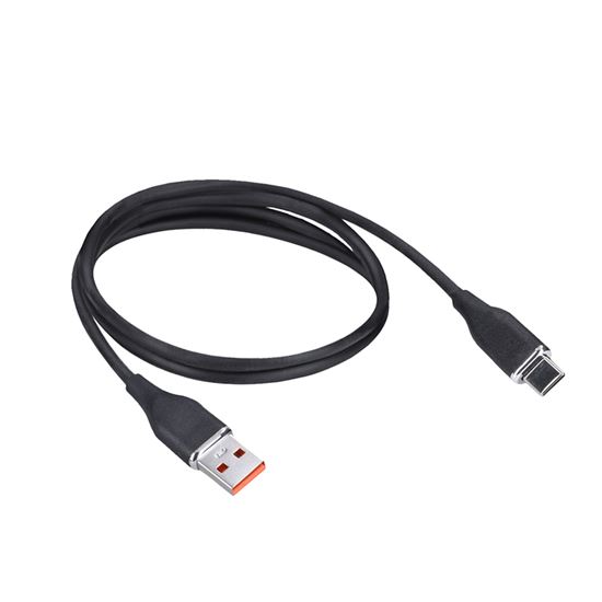 Solight USB-C kabel, USB 2.0 A konektor - USB-C 3.1 konektor, silikon, 0,5m