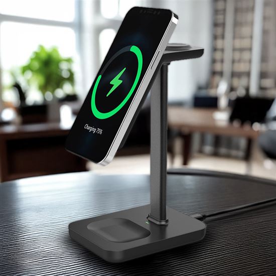 Solight cestovní nabíječka 3v1, MagSafe kompatibilní