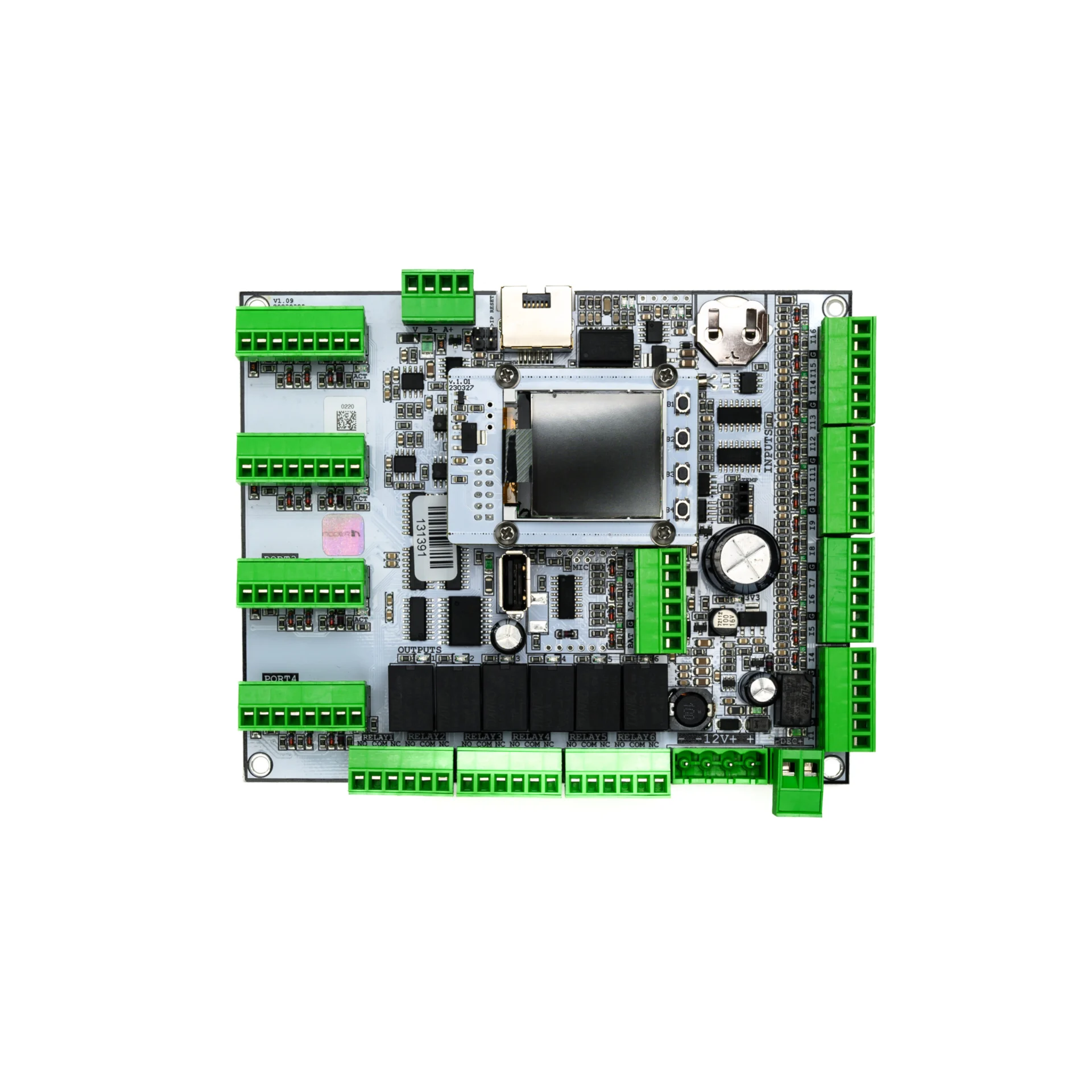 NODER EWE4 Ethernet KONTROLÉR přístupového systému s LCD