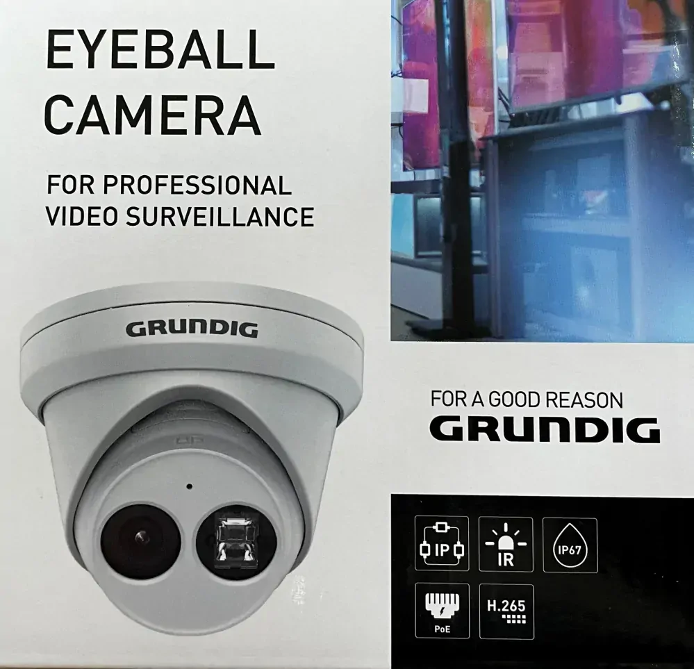 GD-CI-AP8617E 8.0 Mpix venkovní dome IP kamera s IR