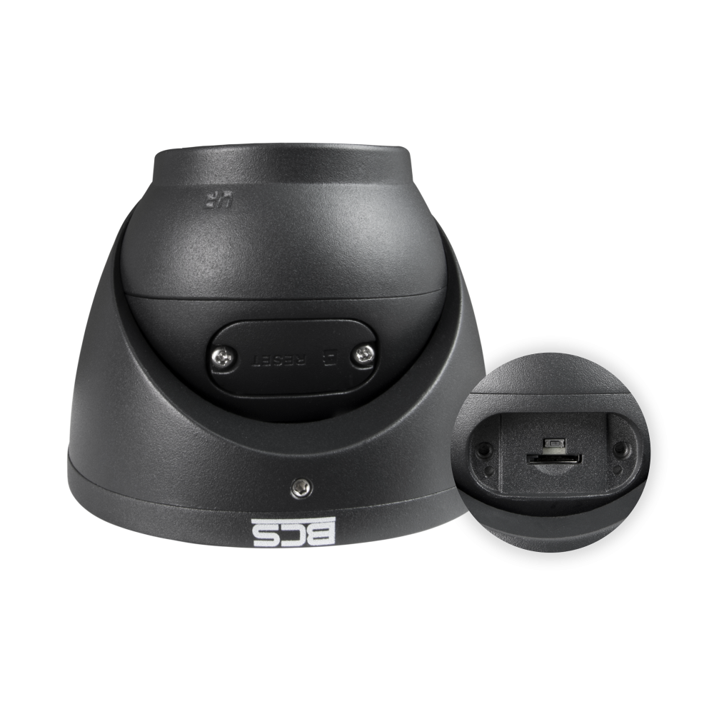 BCS-L-EIP25FSR5-Ai1-G  5.0 Mpix venkovní dome IP kamera s IR, WDR, mikrofonem a podporou AI