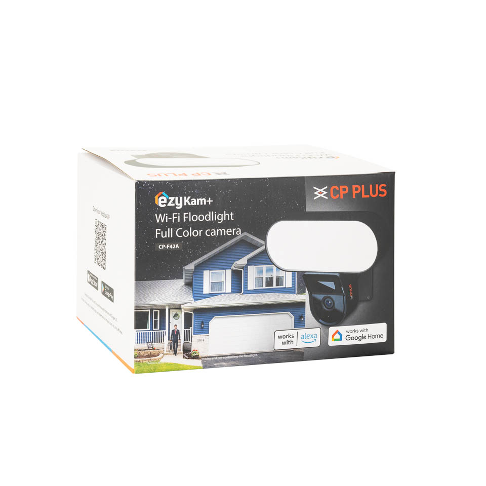 CP-F42A 4.0 Mpix venkovní kamera s IR přísvitem, viditelným světlem, WiFi, mikrofonem a repro a WiFi