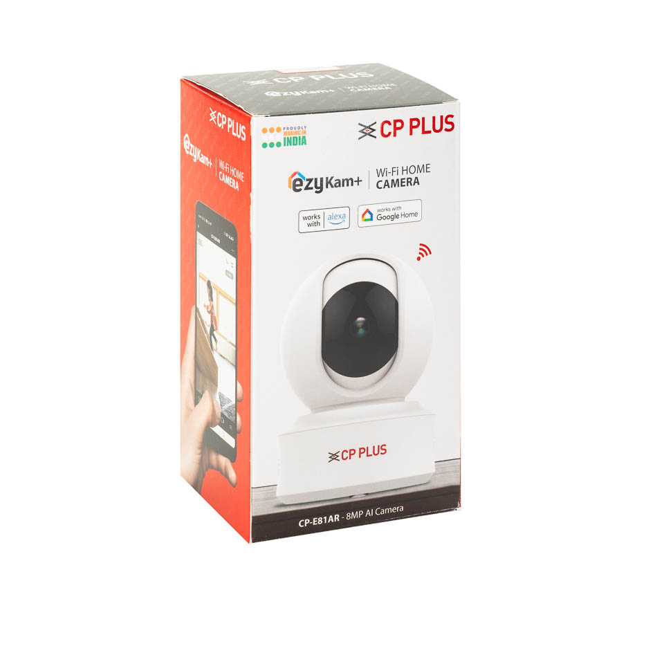 CP-E81AR 8.0 Mpix vnitřní PT kamera s IR přísvitem, WiFi a AI