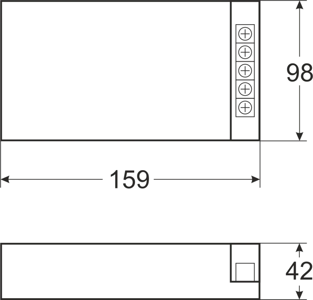 CP-PR-169 Zálohovaný napájecí zdroj pro více kamer s baterií - 13.8 V / 7 A