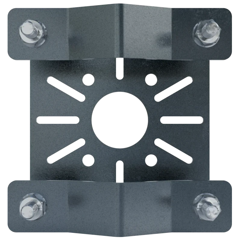 AI-DKS-UM-S Univerzální montážní držák kamer na sloup (galvanizovaný)