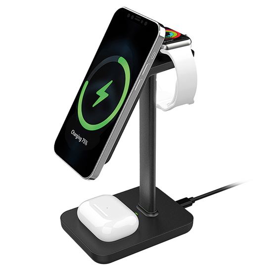 Solight cestovní nabíječka 3v1, MagSafe kompatibilní