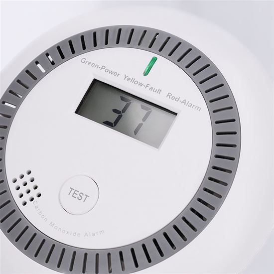 Solight detektor spalin CO + alarm, 85dB, 3x AA baterie