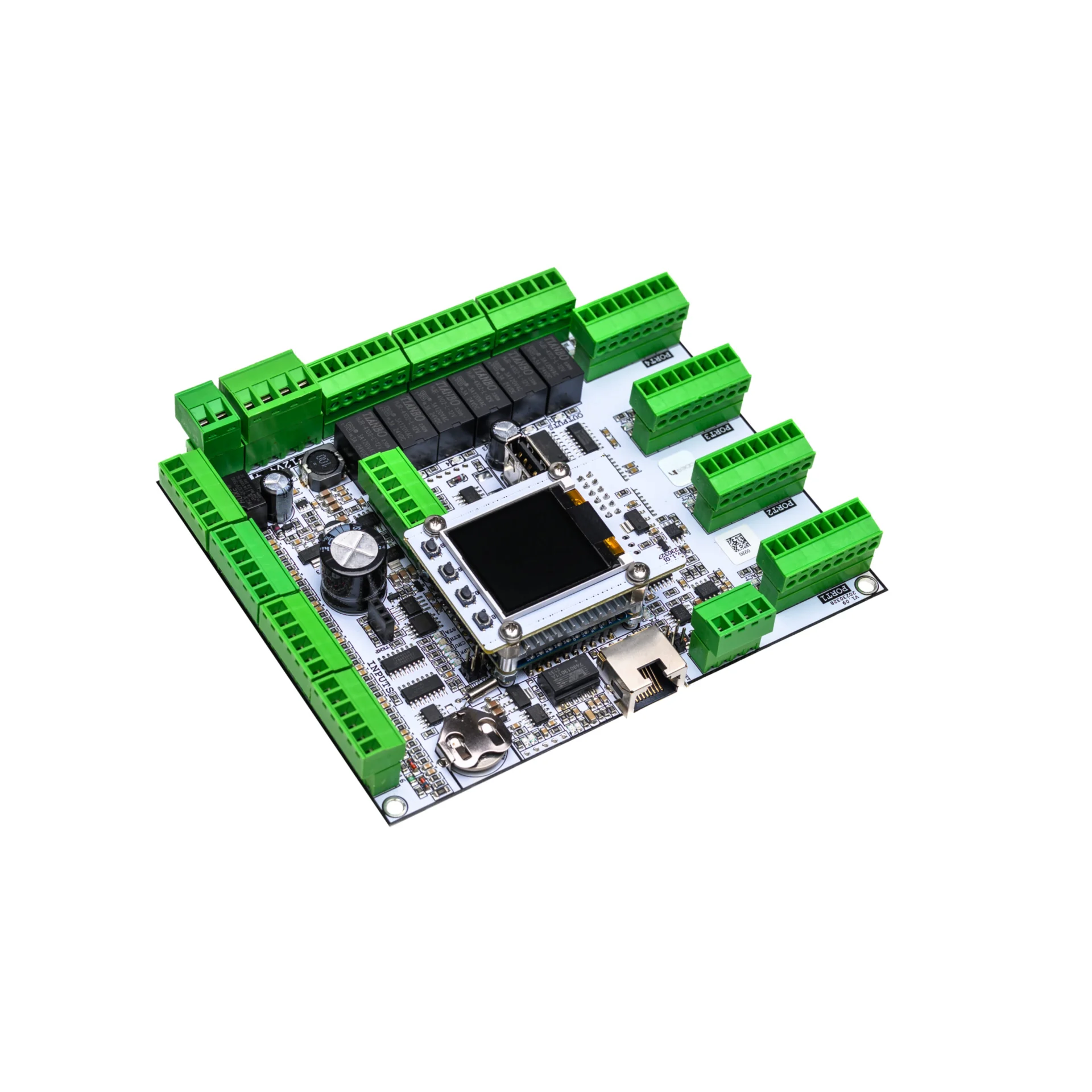 NODER EWE4 Ethernet KONTROLÉR přístupového systému s LCD