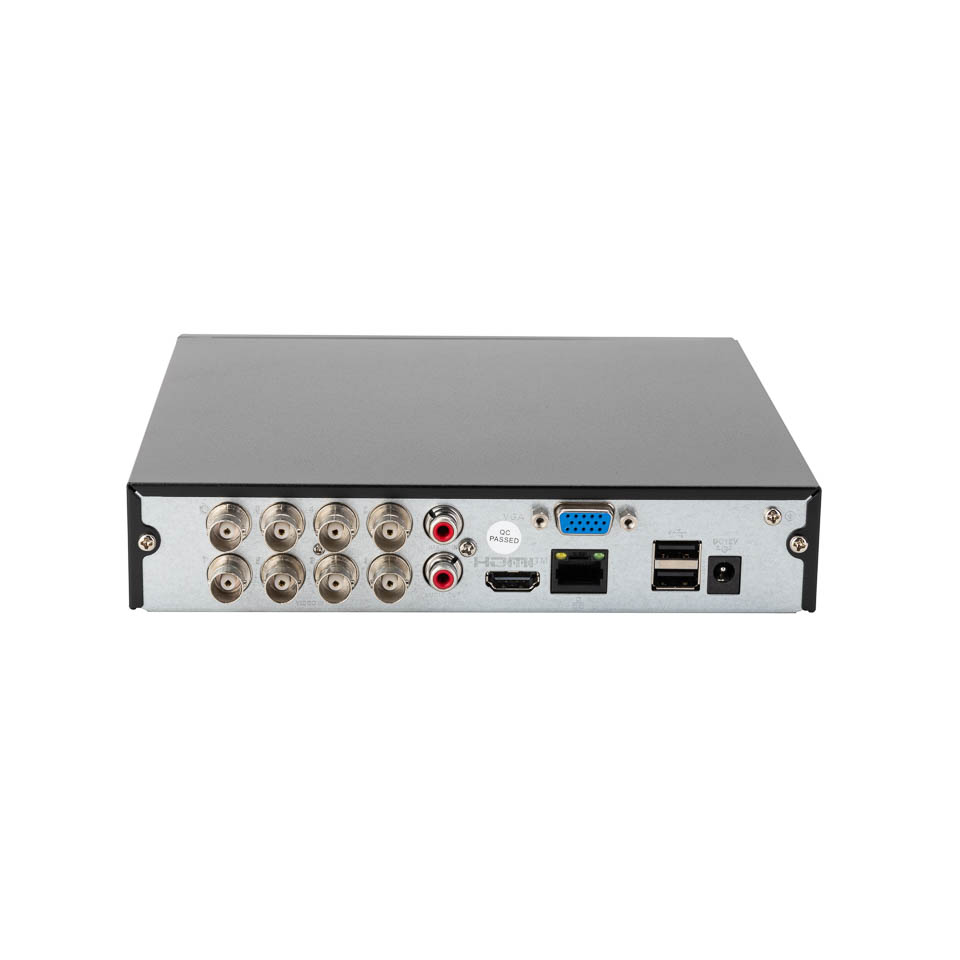 CP-UVR-0801E1V-I Osmikanálový 5v1 mini DVR s kompresí H.265 (pro 1 Mpix kamery)