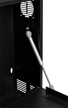 AI-VRS19-2U-130B Uzamykatelná skříňka na zeď pro DVR / NVR rekordéry