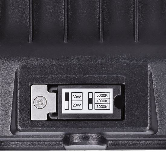 Solight LED reflektor se senzorem TOP, 30W, max. 3900lm, 3CCT, volitený výkon 100/66%, IP65, rychlospojka