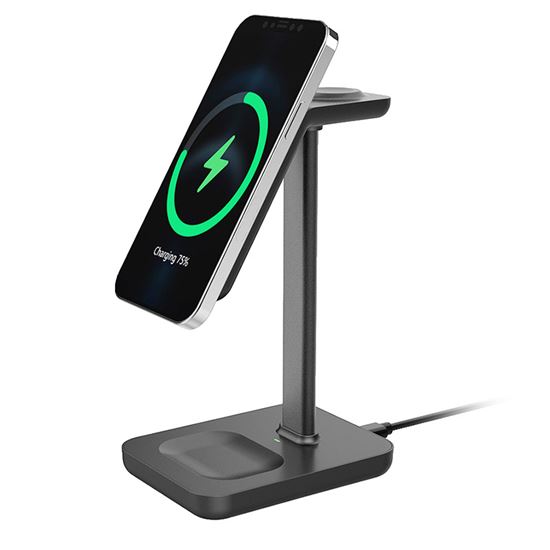 Solight cestovní nabíječka 3v1, MagSafe kompatibilní