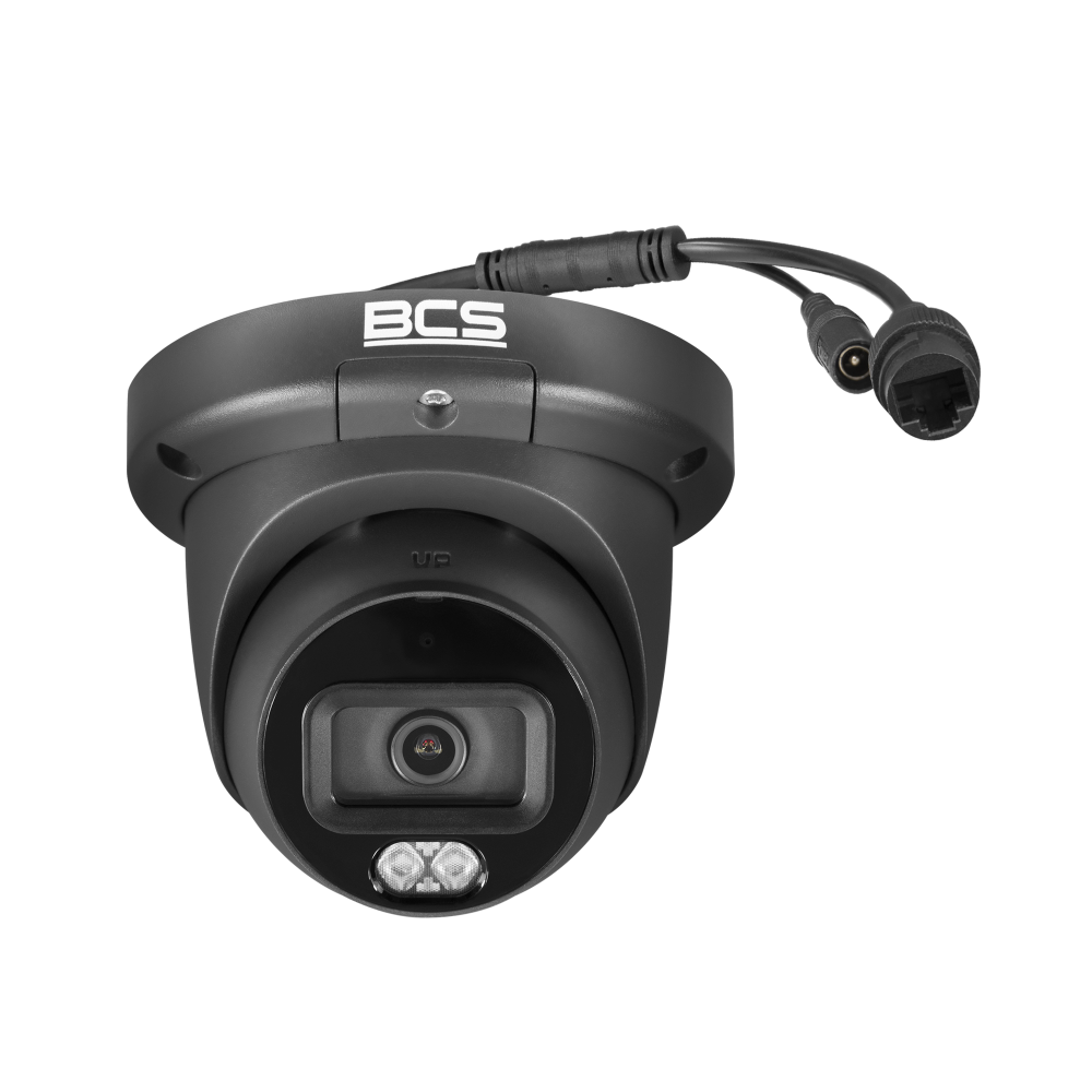 BCS-L-EIP26FCR3L3-Ai1-G 5.0 Mpix venkovní dome IP kamera s duálním přísvitem, WDR, mikrofonem a podporou AI