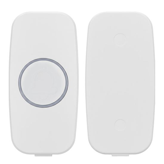 Solight bezdrátový zvonek, do zásuvky, 180m, bílý, learning code