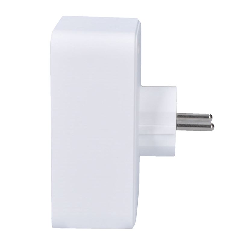 Solight rozbočka 1x 16A + 2x 2,5A, 2xUSB A+C rychlonabíječka 20W PD, bílá, vypínač