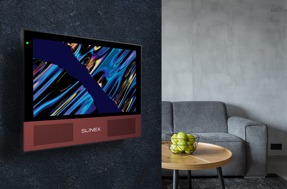 SLINEX SONIK 7 cloud - domovní videotelefon - vnitřní jednotka 1080p/720p/CVBS s cloudem
