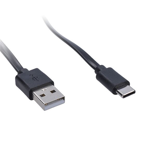 Solight LED stolní nabíjecí lampička, 2W, 210lm, 3CCT, černá, clip