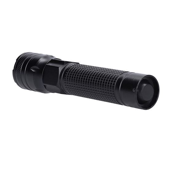 Solight LED nabíjecí svítilna s displayem, 200lm, zoom, Li-Ion