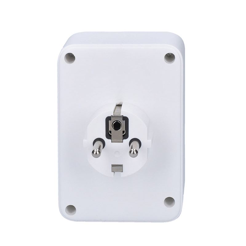 Solight rozbočka 1x 16A + 2x 2,5A, 2xUSB A+C rychlonabíječka 20W PD, bílá, vypínač