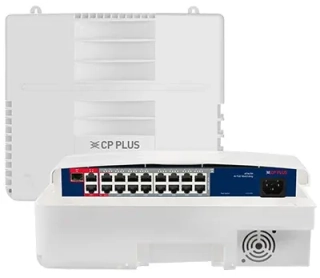CP-ANW-HPU16G2F1D-N30 Šestnáctiportový 10/100/1000 Mbps PoE switch v IP65 pouzdru