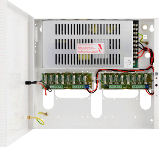 CP-PR-107 Bezpečnostní zdroj pro nezávislé napájení šestnácti kamer