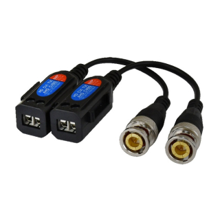 CP-PR-112 4K pasivní převodník BNC-UTP s kabelem - sada dvou kusů